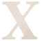 Good Wood by Leisure Arts Letter 9.5" X, Wooden Letters, Wood Letters, Wooden Letters Wall Decor, Large Wooden Letters, Wooden Letters 9.5 inch, Small Wooden Letters for Crafts